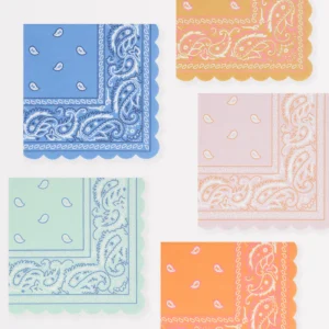 Servilletas Western Bandana - 16 uds