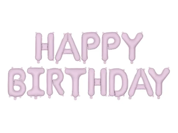 Globos Happy Birthday Lila