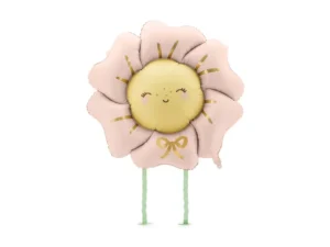 Globo flor rosa andarina