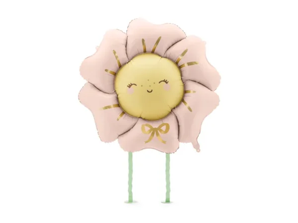Globo flor rosa andarina