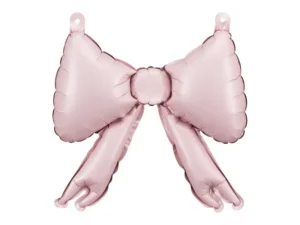Globo lazo rosa - pack de 5 uds