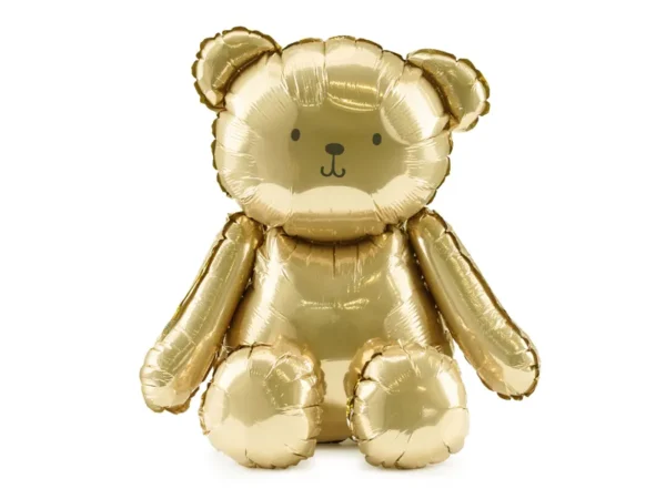 Globo Osito dorado 53 cms. Standing/no helio