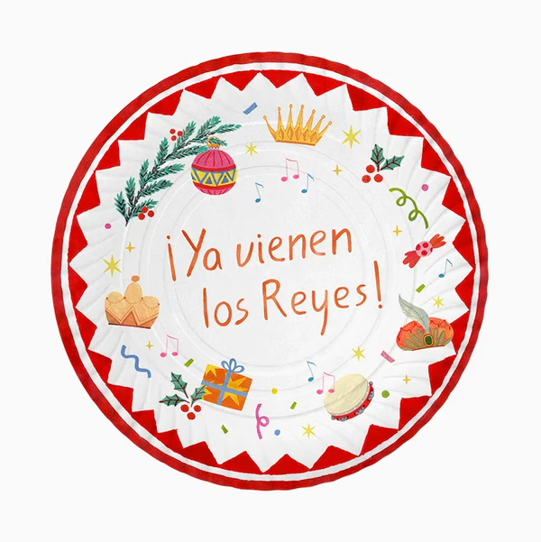 Bandeja para Roscón de Reyes Magos -2 uds-