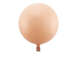 Globo Burbuja melocotón pastel 45cms