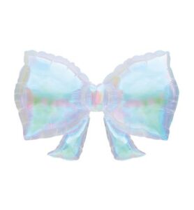 Globo lazo iridiscente tornasolado 92x59cms