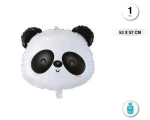 Globo oso panda 53x57cms
