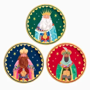 Platos Reyes Magos 23 cms