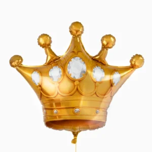 Globo Corona Reyes Magos con gemas 76 cms